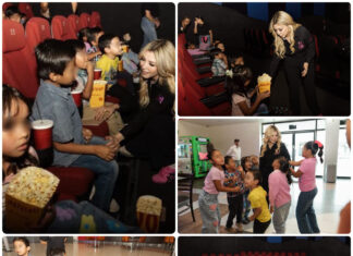 DIF Matamoros brinda tarde de cine a niñas y niños de la Casa Hogar