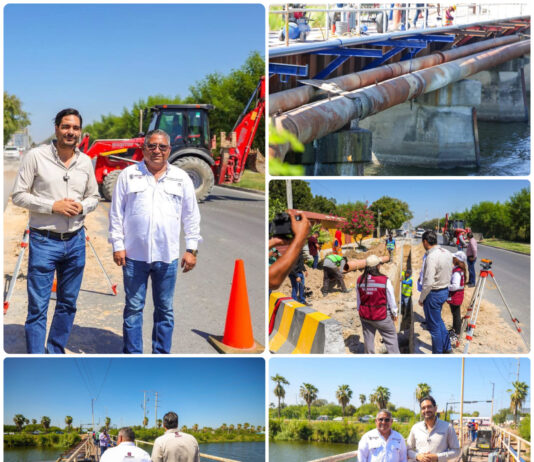 Reynosa avanza en obras de drenaje y agua potable para atender problemas en distintos sectores