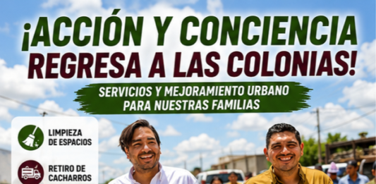 Gobierno de Reynosa lleva “Acción y Conciencia” a la colonia Integración Familiar