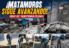 Obras de infraestructura y mantenimiento vial avanzan en colonias de Matamoros