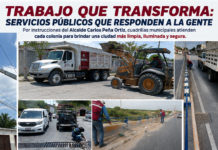 Gobierno de Reynosa intensifica acciones de mantenimiento urbano para mejorar servicios públicos