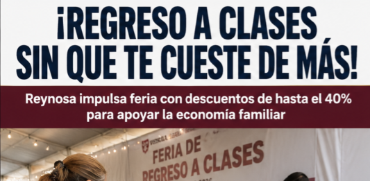 Reynosa prepara Feria de Regreso a Clases; analizan ampliar vales digitales tras agotarse