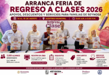 Feria de Regreso a Clases 2026 ofrecerá descuentos, vales y servicios gratuitos para apoyar a familias de Reynosa