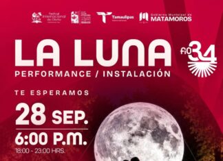 La Luna continúa su recorrido por Matamoros y llega al Parque Periférico