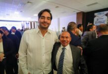 Asistió Alcalde Carlos Peña Ortiz a Segundo Informe de Gobierno en Ciudad Miguel Alemán