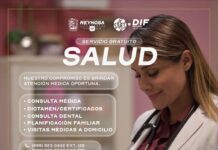 Atiende DIF-Reynosa con servicios médicos gratuitos para toda la familia