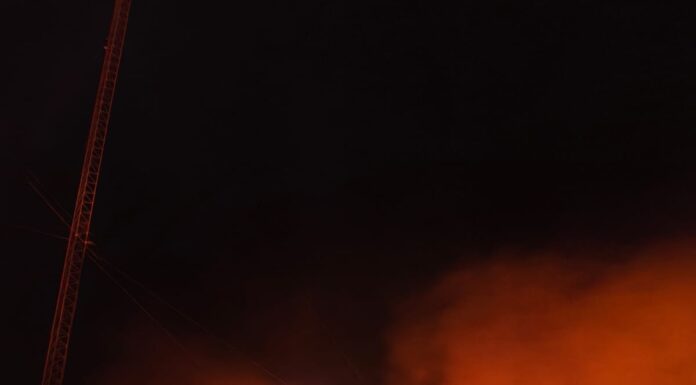 Atendieron Bomberos de Reynosa incendio en yonke