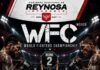 Presentan la cartelera de la WFC World Fighters Championships en Reynosa