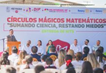 Unen Gobierno de Carlos Peña Ortiz, DIF-Reynosa y Clubes Rotarios esfuerzos para acercar “Sumando ciencia, restando miedos” a escuelas