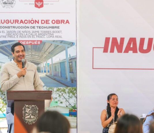 Nueva techumbre, un sueño cumplido en el Jardín de Niños Jaime Torres Bodet