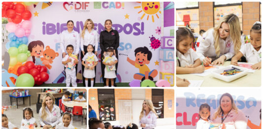 DIF Matamoros recibe a niñas y niños en el inicio del ciclo escolar 2026-2027