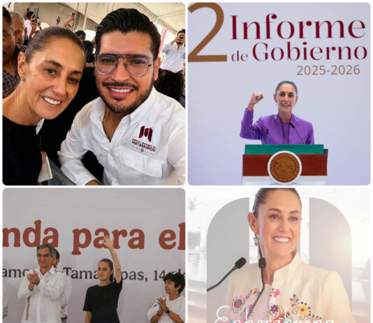 Beto Granados felicita a Claudia Sheinbaum por su Segundo Informe de Gobierno