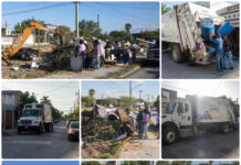 Gobierno de Beto Granados refuerza jornadas de limpieza y descacharrización en Matamoros