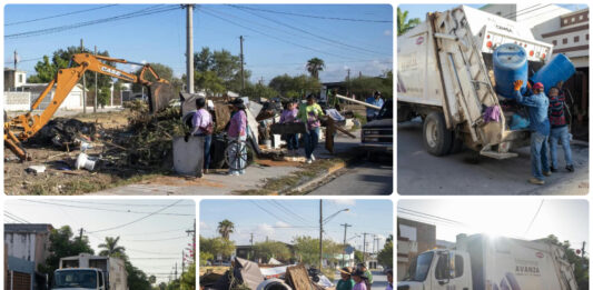 Gobierno de Beto Granados refuerza jornadas de limpieza y descacharrización en Matamoros