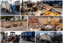 Granados destaca labores de limpieza y eliminación de basureros clandestinos en Matamoros