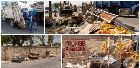 Granados destaca labores de limpieza y eliminación de basureros clandestinos en Matamoros
