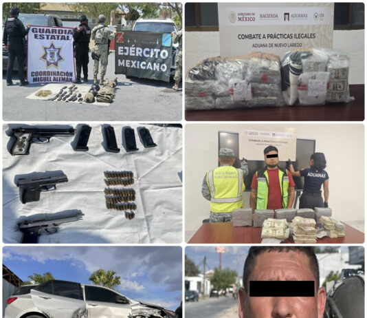 Liberan a una persona en Nuevo Laredo; aseguran más de 769 mil dólares en otro operativo