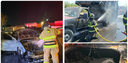 Gobierno de Reynosa alerta por ocho incendios de vehículos en siete días