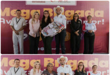 Beto Granados y Anita de Granados acercan apoyos y servicios a familias de la colonia Independencia