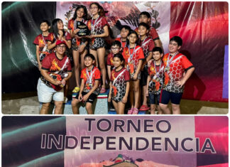 Dragones IMD Swim Team logra tercer lugar en el Torneo Independencia 2026