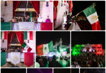 Matamoros vive una noche mexicana con multitudinario Grito de Independencia