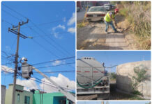 Servicios Públicos realiza labores integrales en distintos sectores de Reynosa