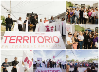 Beto Granados pone en marcha obras de pavimentación en dos colonias de Matamoros