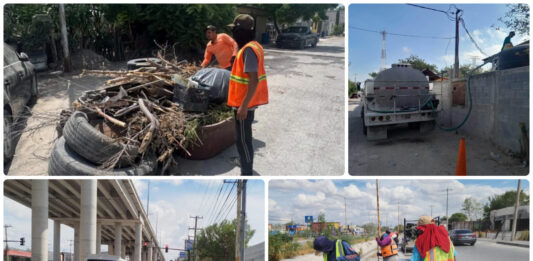 Mantiene Gobierno de Reynosa trabajo constante en territorio