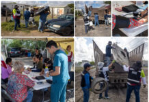 Beto Granados acerca servicios de salud y acciones preventivas a familias de La Paloma