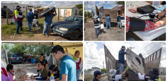 Beto Granados acerca servicios de salud y acciones preventivas a familias de La Paloma