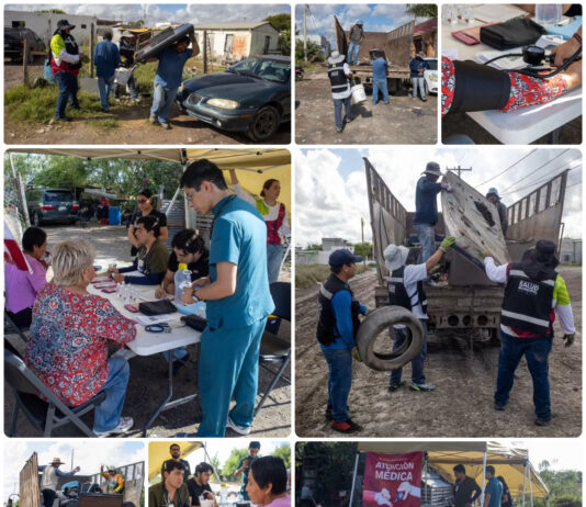 Beto Granados acerca servicios de salud y acciones preventivas a familias de La Paloma