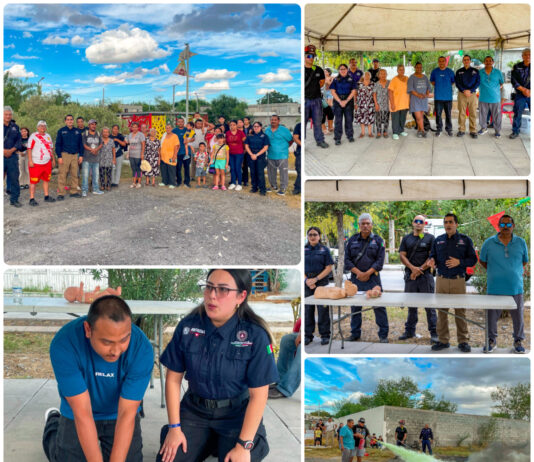 Gobierno de Reynosa impulsa prevención y participación ciudadana ante emergencias