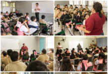 DIF Matamoros lleva a secundaria conferencia para prevenir riesgos de la migración irregular