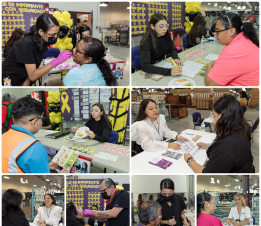 DIF Matamoros acerca servicios gratuitos a trabajadores de JHC de México