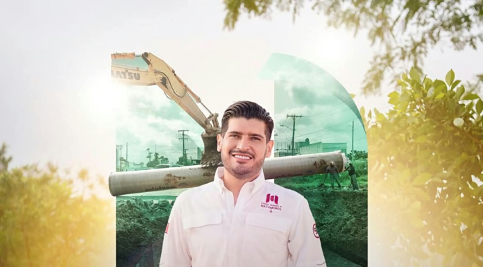 Beto Granados supera meta de reparación de caídos en Matamoros; reportan más de 300 atendidos