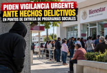 Derechohabientes de programas sociales piden reforzar seguridad en puntos de atención en Reynosa