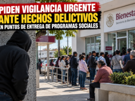 Derechohabientes de programas sociales piden reforzar seguridad en puntos de atención en Reynosa