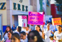 Participa DIF-Reynosa en caminata por la inclusión de personas con discapacidad visual