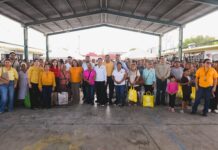 Llevan Gobierno y DIF Reynosa, Salud, apoyos y atención social a familias de Villas de Imaq