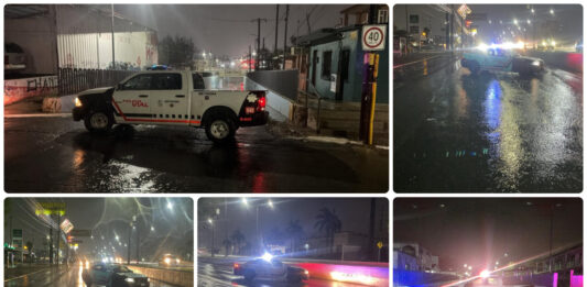 Despliega Carlos Peña Ortiz operativo preventivo por lluvias en Reynosa