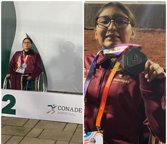 Paratleta reynosense conquista dos medallas de plata en la Paralimpiada Nacional CONADE 2026