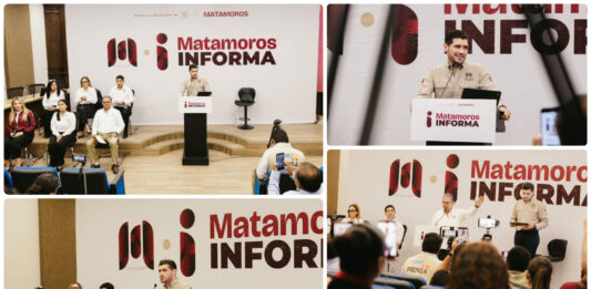Alcalde José Alberto Granados presenta proyectos de infraestructura y avances de su gobierno en Matamoros Informa