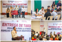 Carlos Peña Ortiz entrega apoyos a familias de personas desaparecidas en Reynosa y refrenda su solidaridad