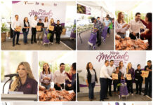 Feria alimentaria beneficia a mil familias de Matamoros con despensas gratuitas y productos de la canasta básica
