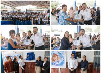 Primaria Ignacio Ramírez celebra 50 años; anuncian inversión de 100 mil pesos y mejoras viales en Matamoros