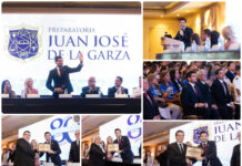 Celebra alcalde Alberto Granados 80 años de historia de la Preparatoria Juan José de la Garza en Matamoros