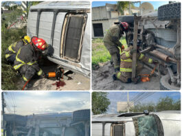Bomberos de Reynosa perfeccionan técnicas de rescate vehicular con capacitación especializada