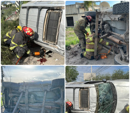 Bomberos de Reynosa perfeccionan técnicas de rescate vehicular con capacitación especializada