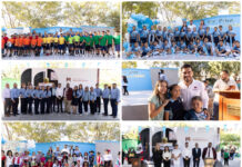 Beto Granados encabeza ceremonia por el 81 aniversario de la ONU en escuela de Matamoros