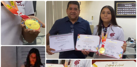 Estudiante del CETis 78 de Altamira conquista medalla de oro internacional con innovador proyecto para combatir incendios
